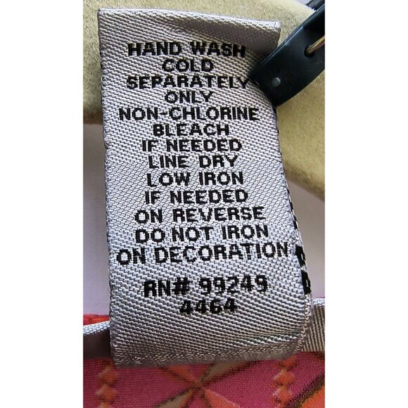 Catherines Womens Fringe Kimono Cardigan 1X 18/20W Pink/Orange Geometric Pattern - Picture 4 of 5